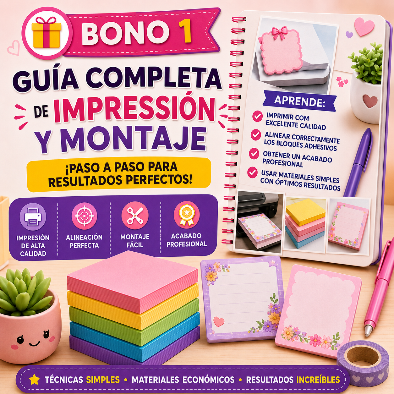 Guía Completa de Impresión y Montaje